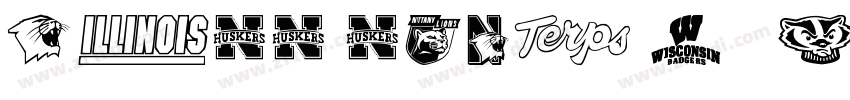NCAA Army 2015字体转换